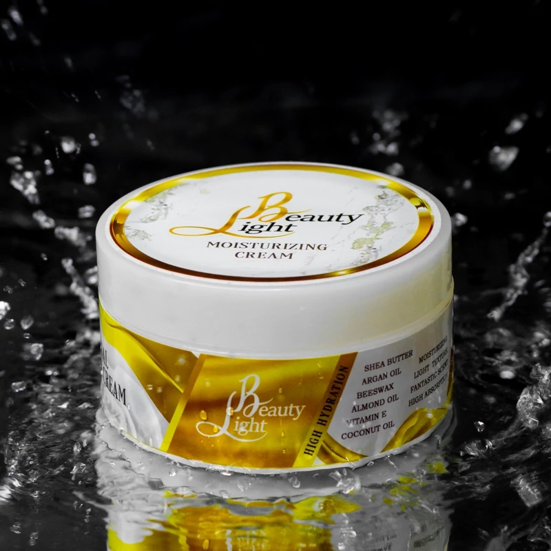 کرم آبرسان و مرطوب کننده دست و صورت لایت بیوتی مدل آرگان شی باتر