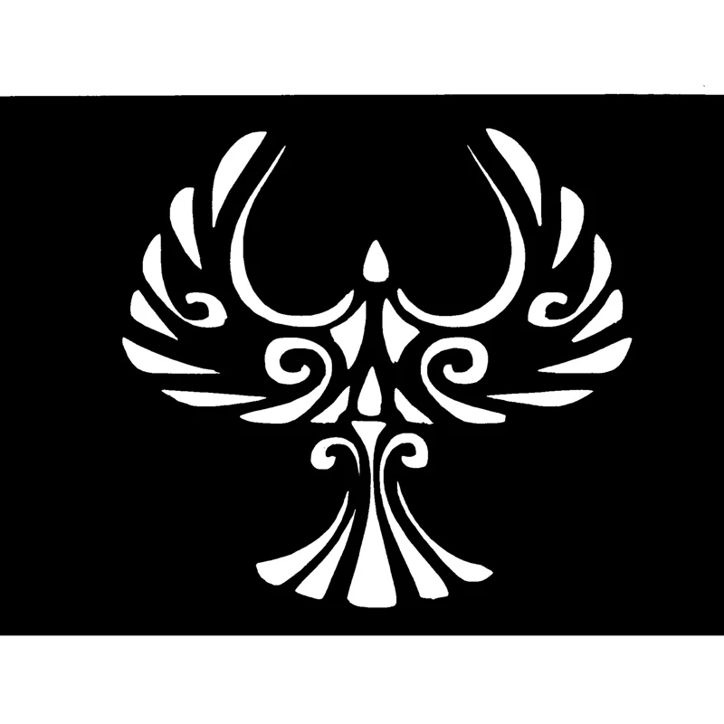 شابلون تتو موقت مدل پرنده 127 بسته 2 عددی